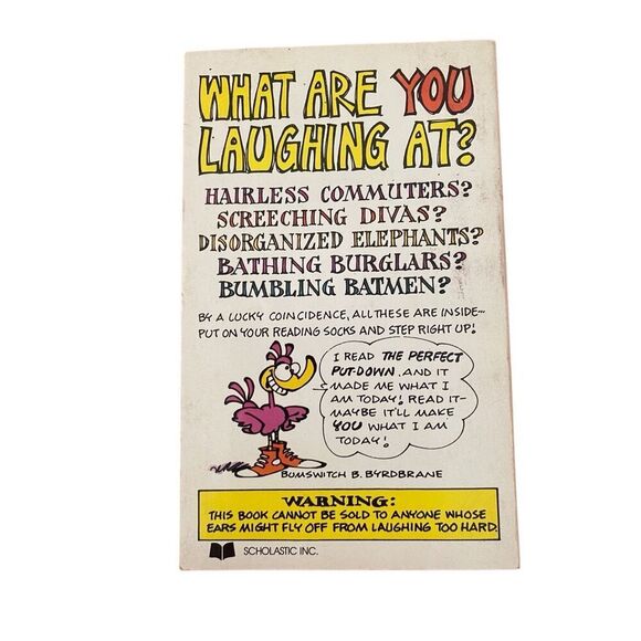 The Perfect Put Down And Other Funny Jokes And Riddles Paperback Book 1974 - Picture 2 of 12